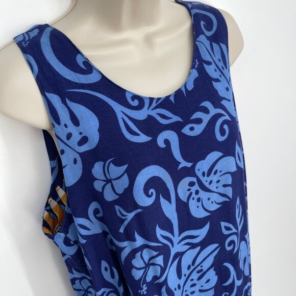 Corona Extra Women's Fringe Accents Tropical Sundress Y2K Size M Blue, Gold - Picture 2 of 10